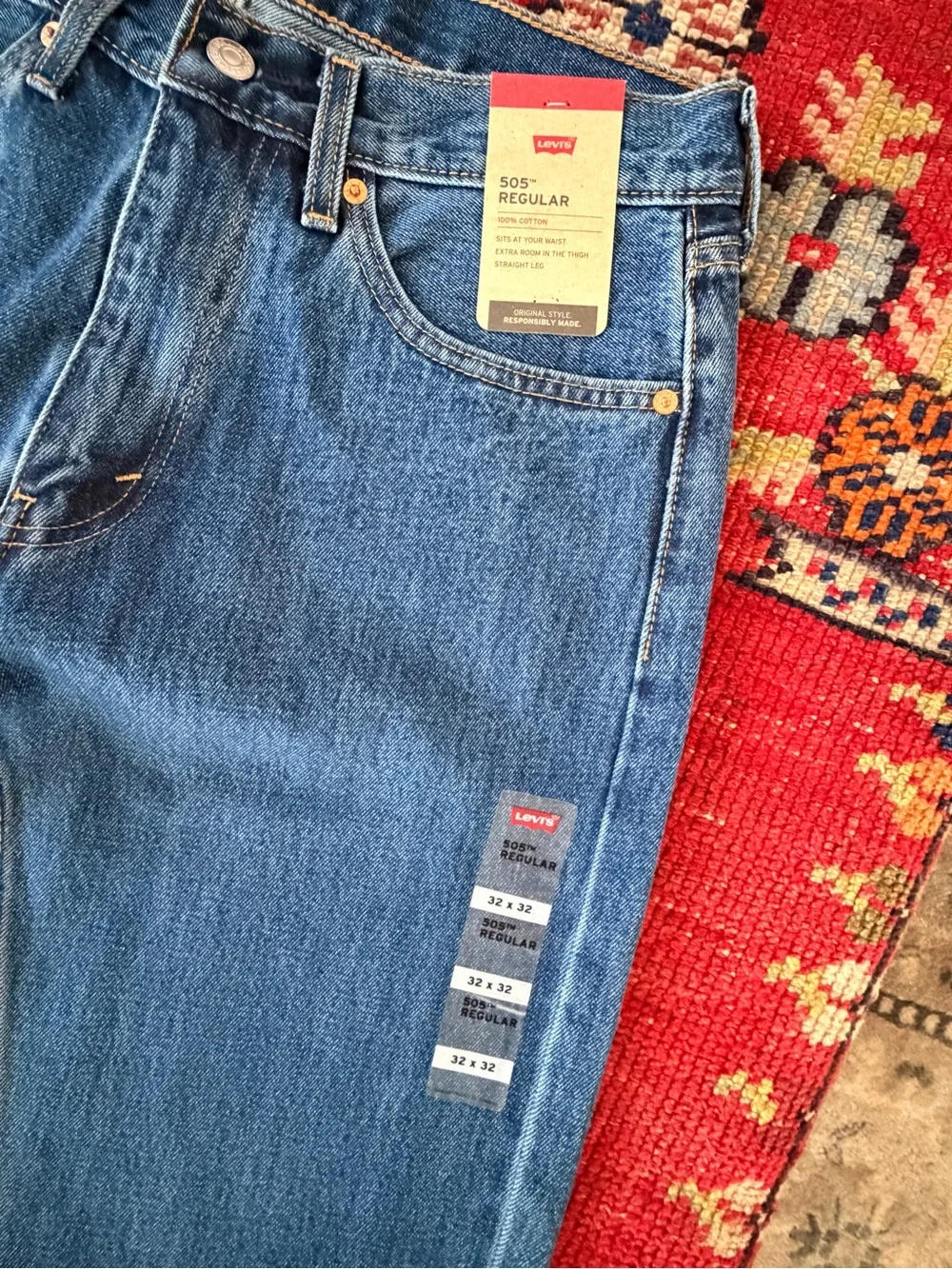 Levi's 505 Jeans Men’s size 32 x 32 NWT
